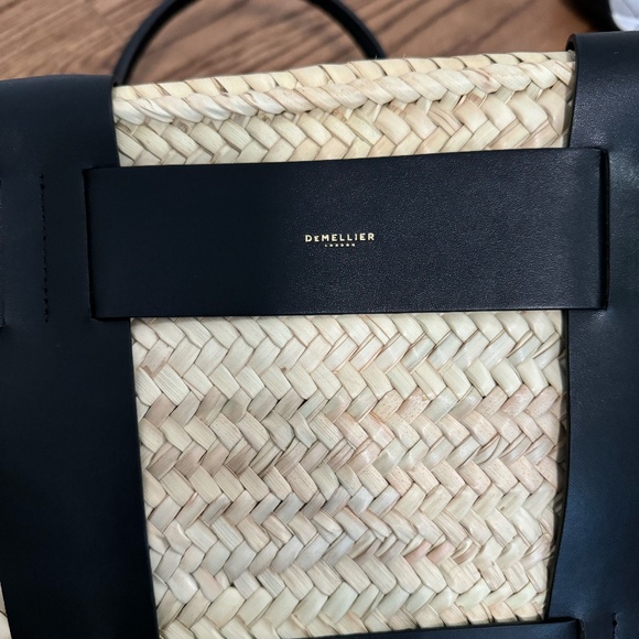 DeMellier Santorini Raffia Basket Bag - NWOT - Picture 6 of 10